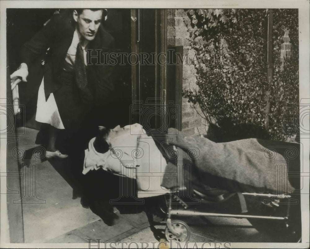 1934 Press Photo Ben Redfield Pilot of United Air Line Plane Crashed on Mountain