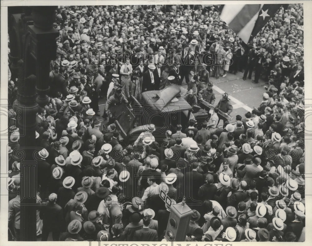1938 Press Photo Shrine Nobles of the Islam Temple of San Francisco California