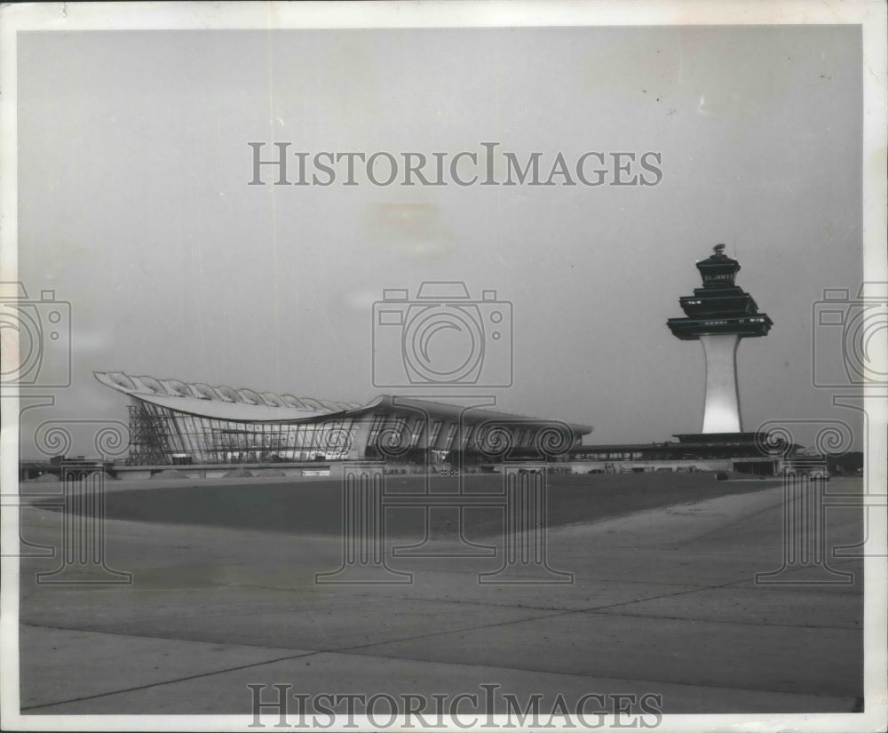 1962 Press Photo Dulles International Airport about 27 miles from Washington D.C