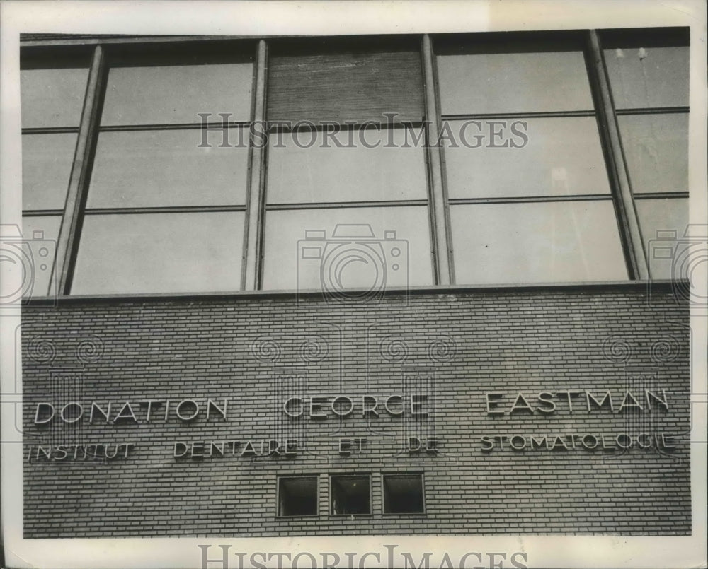 1937 Press Photo Dental Clinic Will Provide Free Care for French Children