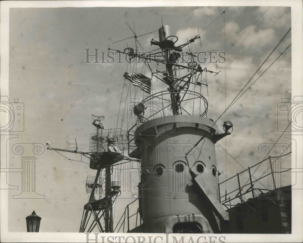 1949 Press Photo Super Structure of Radar Gingerbread- Historic Images