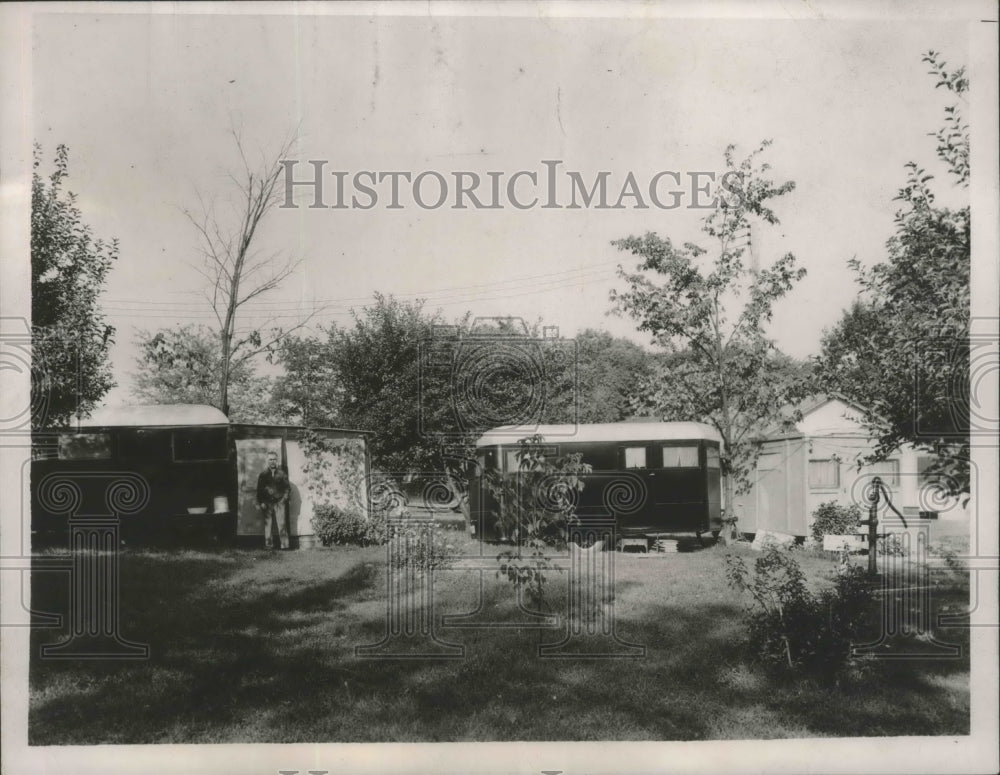 1936 Press Photo Parlor of a Hotel so Old That No One Knows its Name - nef67576