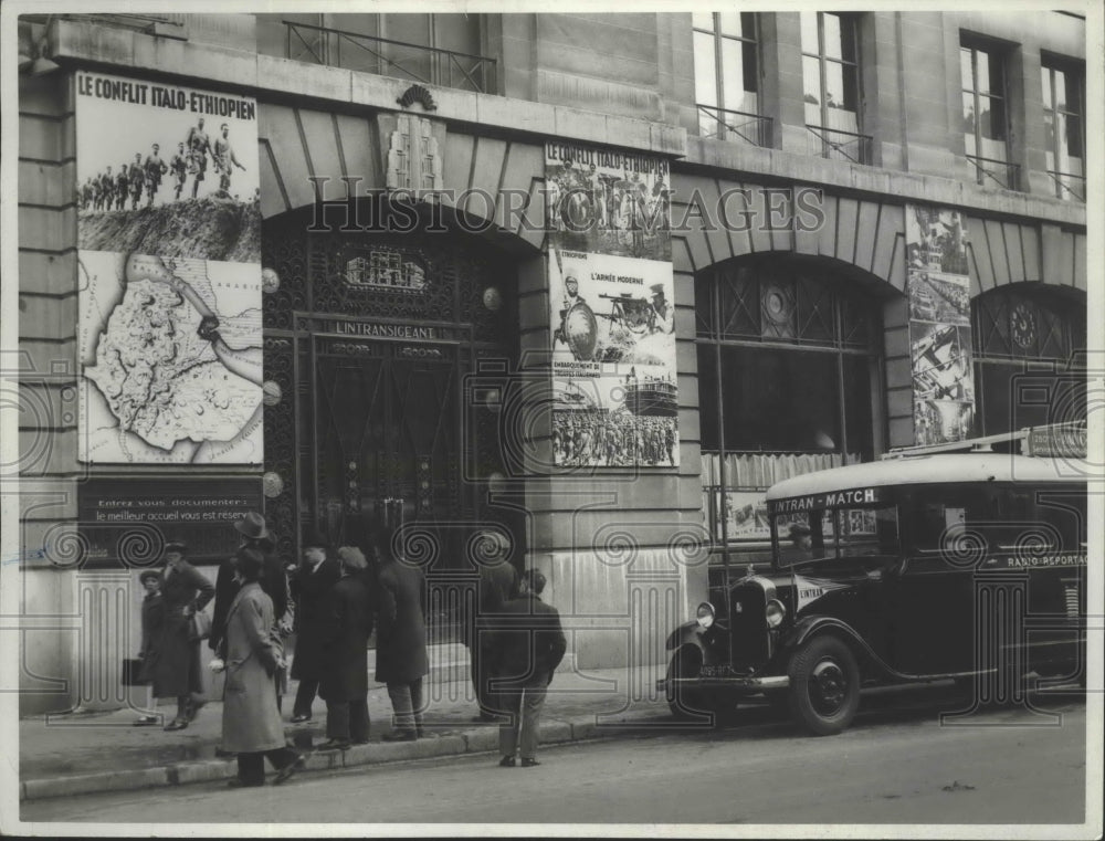 1936 Press Photo L'Intransigeant Paris France - nef67642