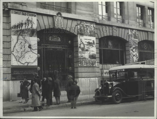 1936 Press Photo L'Intransigeant Paris France - nef67642