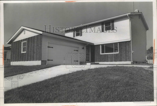 1965 Press Photo House on Hunter's Hill- Historic Images