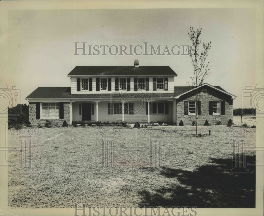 1964 Press Photo Home in Bercksville- Historic Images