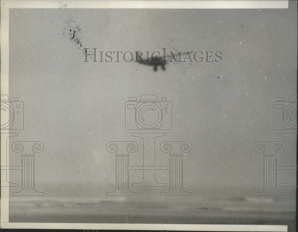1929 Press Photo The "Pathfinder" Piloted by Roger G Williams Points Toward Rome