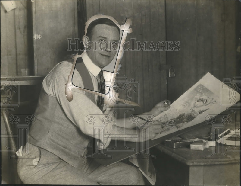 Load image into Gallery viewer, 1925 Press Photo E.E. MacDowell of Los Angeles Record - nef68182

