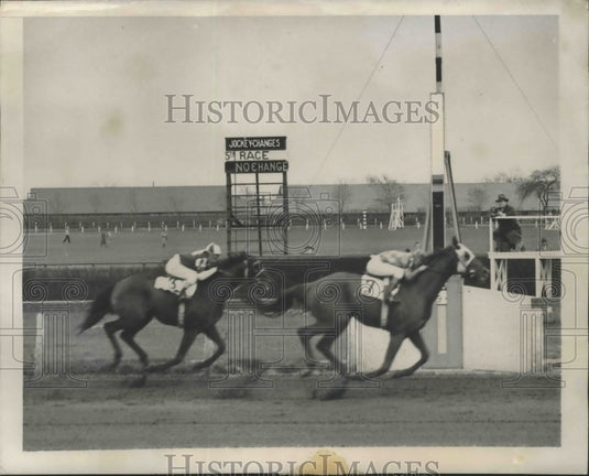 1948 Press Photo Fifth Race at Jamaica Race Track New York - nef69006