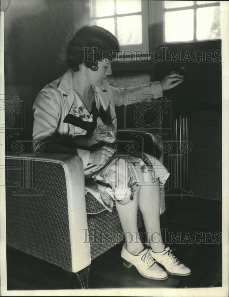 1937 Press Photo Mrs Lloyd Stephens mother of abducted children - nef70802