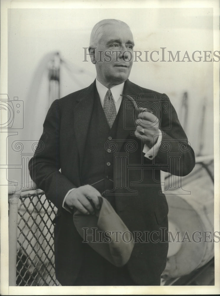 1932 Press Photo Judge Samuel Seabury Chief counsel for Hofstader Commission- Historic Images