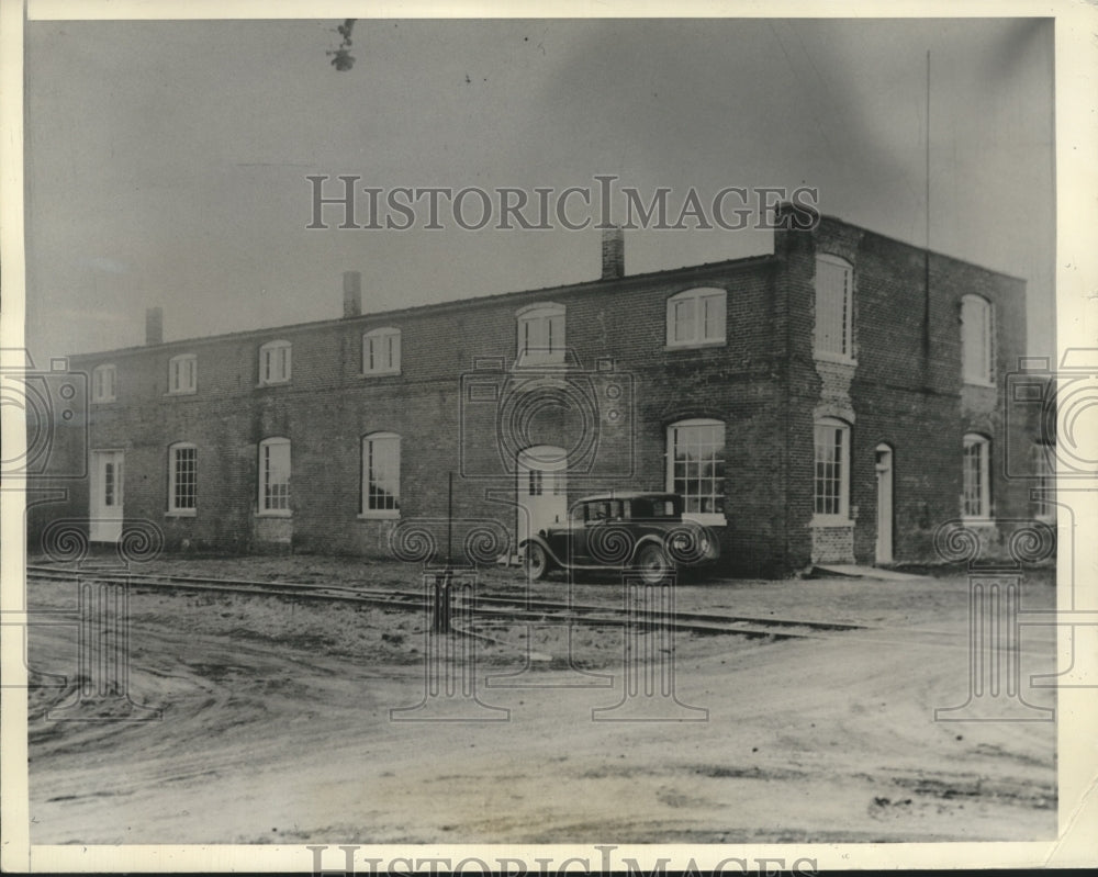 1941 Press Photo Abandoned Box factory purchased for William Pelley's writings