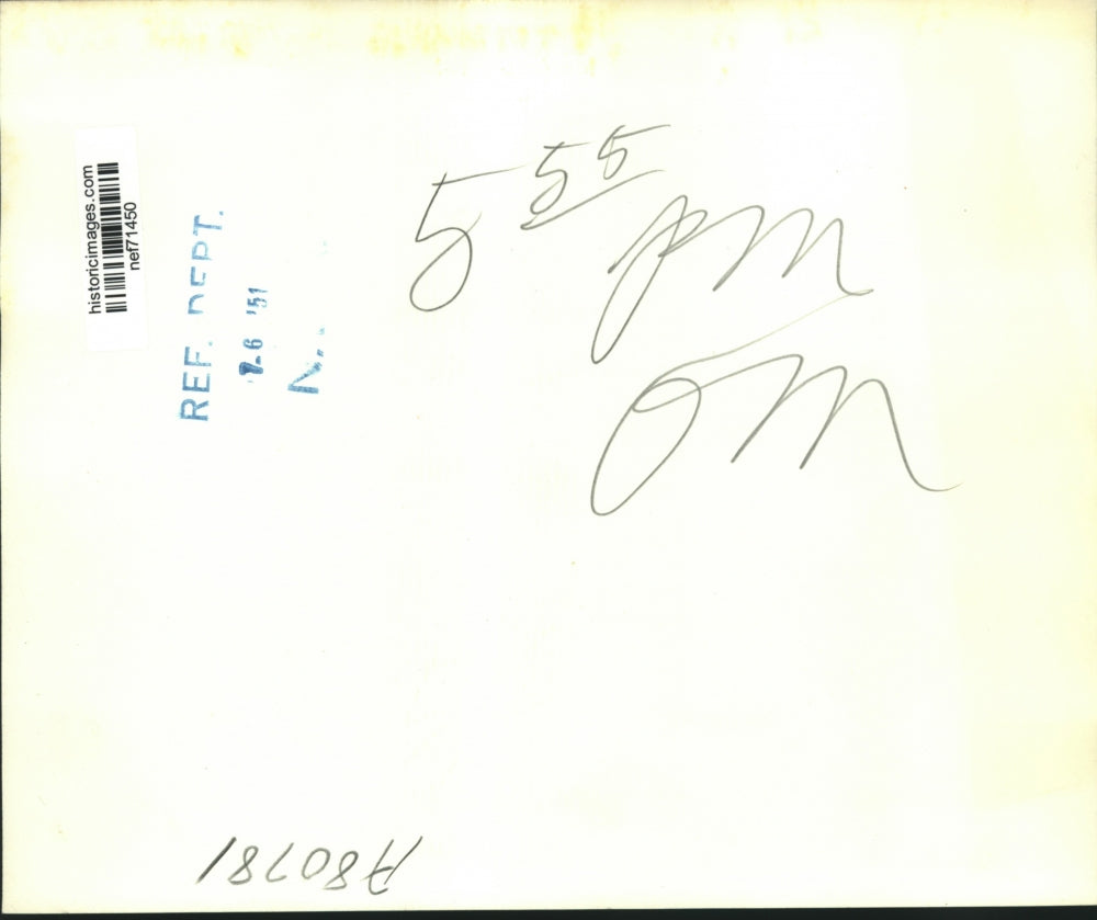 1949 Press Photo Robert Vogeler imprisoned by Hungarian Communist gets new car