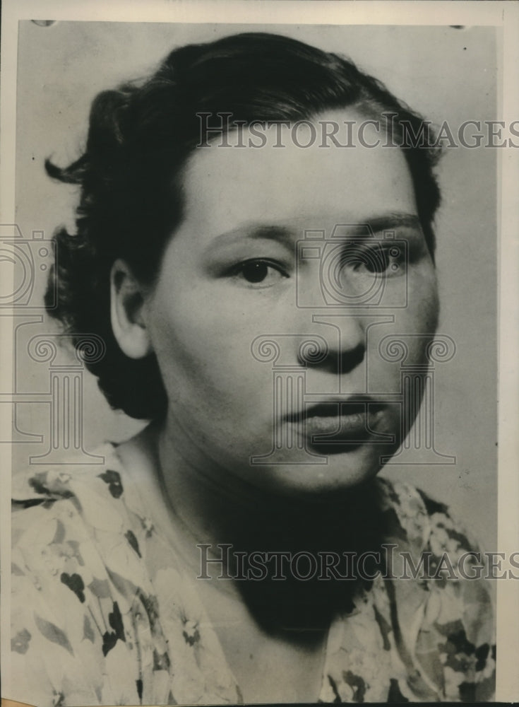 1935 Press Photo Anna Ware filed habeas corpus suit naming Mrs Nellie T Muench
