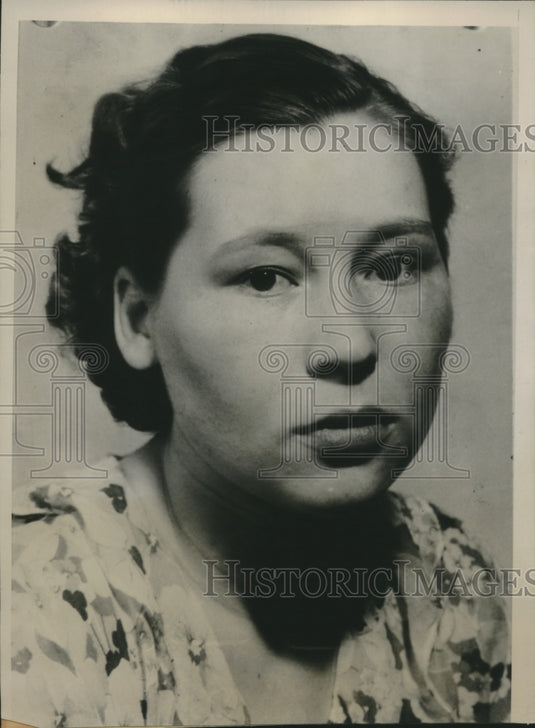 1935 Press Photo Anna Ware filed habeas corpus suit naming Mrs Nellie T Muench