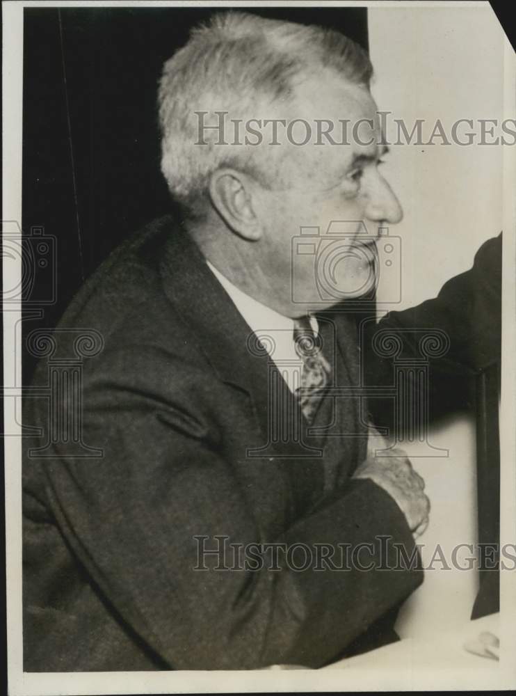 1934 Press Photo Executive of Sears, Roebuck and Co., Brig. Gen. Westervelt- Historic Images