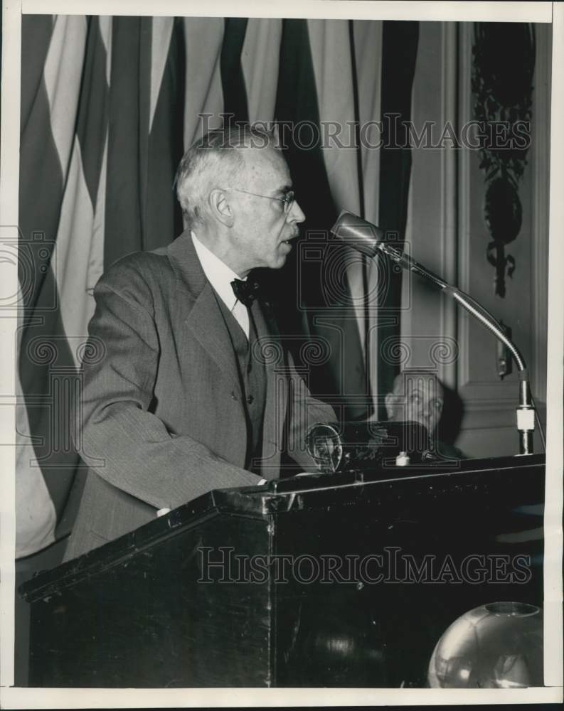 1951 Press Photo Dr. Paul Dudley White Executive Director of Natl. Heart Assoc.- Historic Images