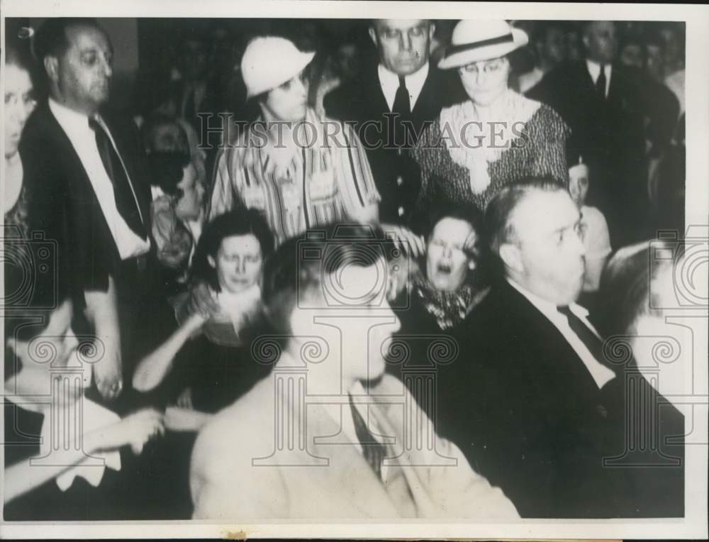 1935 Press Photo Defendants found guilty in Howard Carter Dickinson murder trial
