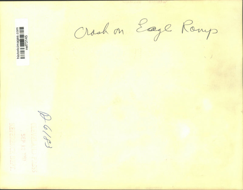 Load image into Gallery viewer, Press Photo Crash On Eagle Romp - nef73145
