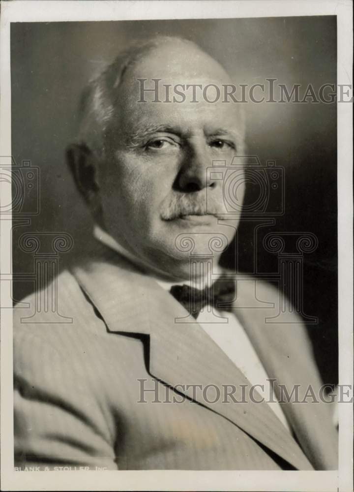 1934 Press Photo Adolph Bremer, St. Paul MN brewer, father of kidnapped banker