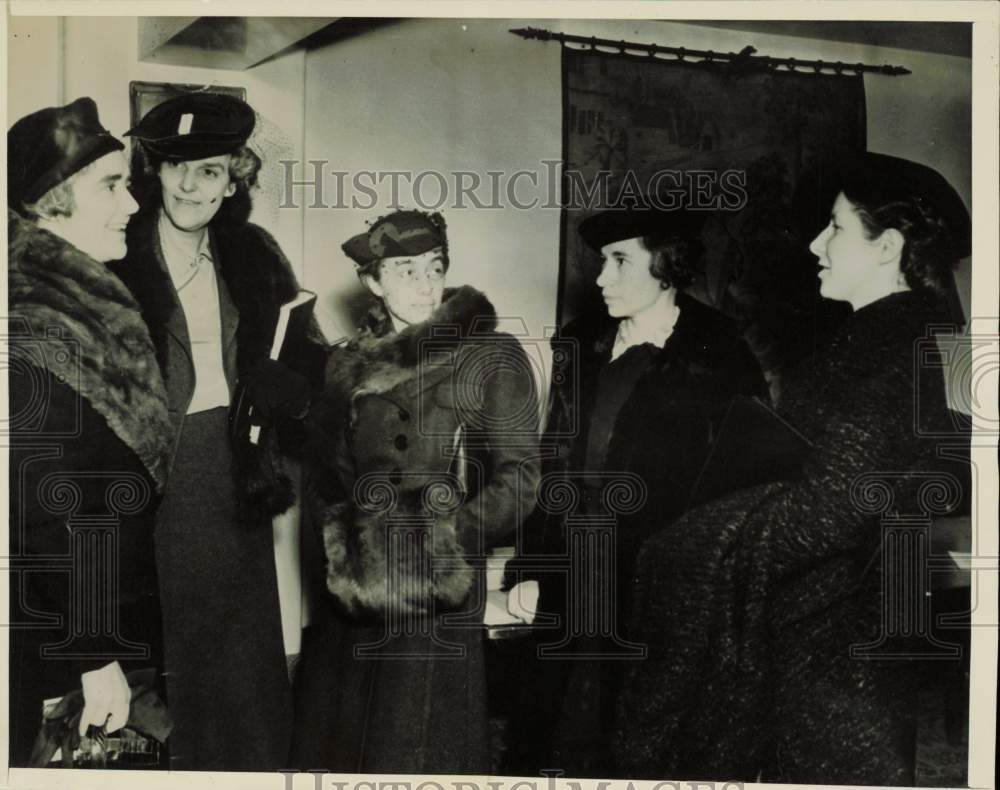 1939 Press Photo State League of Women Voters meeting in Albany, New York- Historic Images