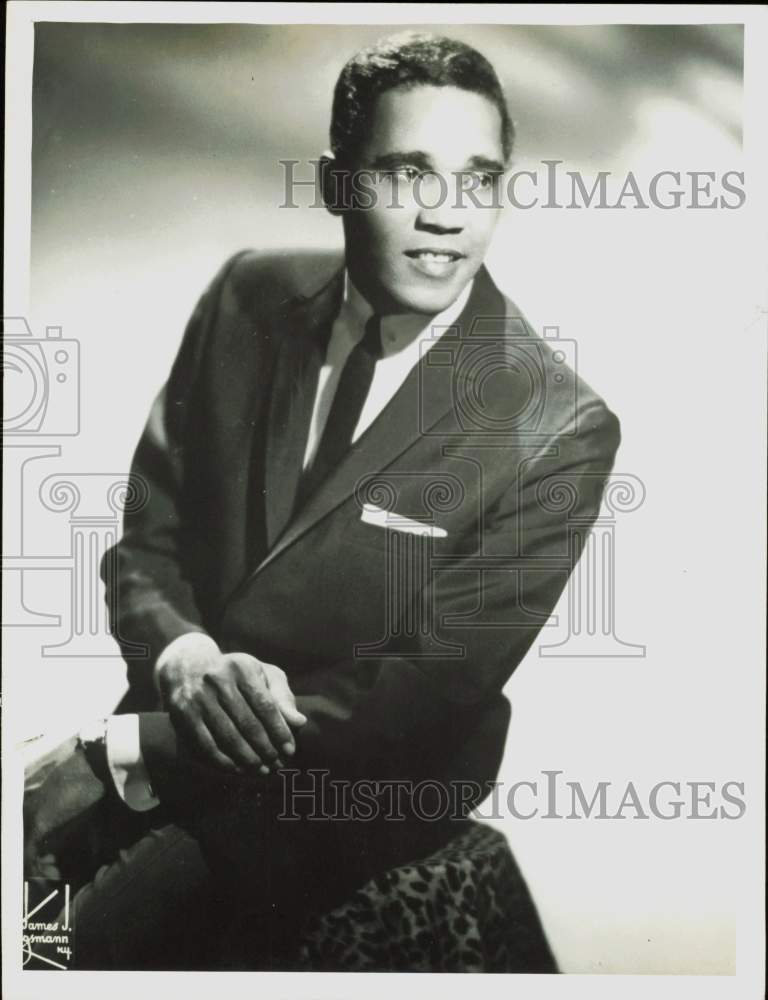 1960 Press Photo Singer Billy Borlynn - nei14826- Historic Images