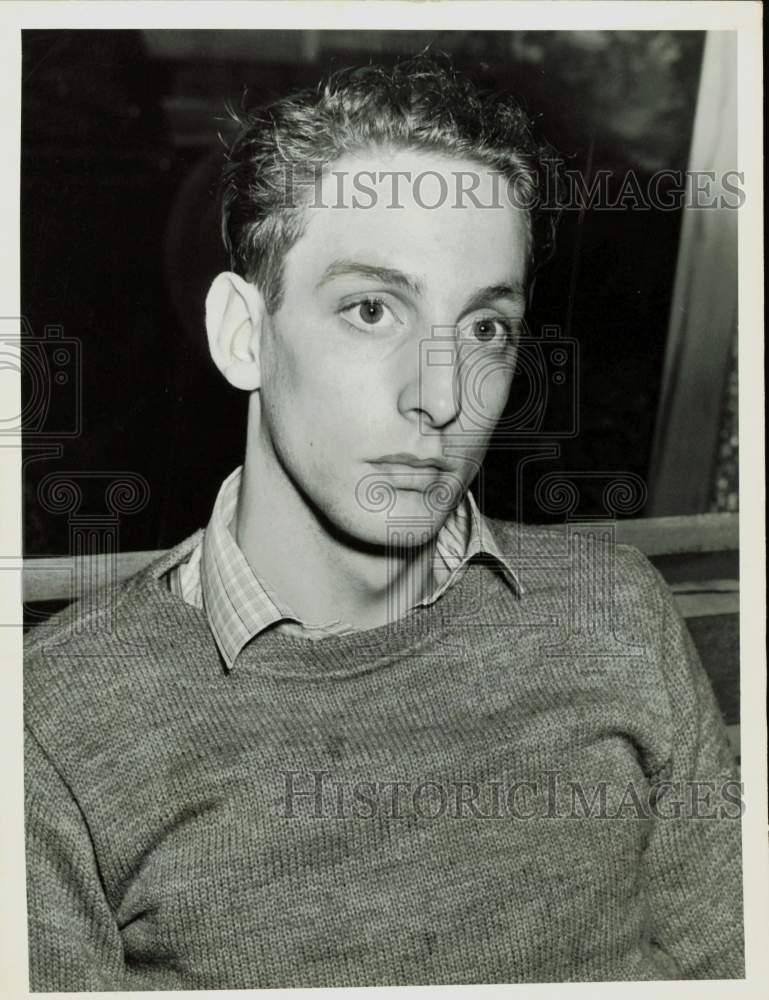 1939 Press Photo Bud Baker, uncle of slain child, Ohio - nei15466- Historic Images