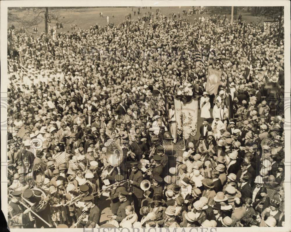 1927 Press Photo Norwegian-American celebration, Chicago, Illinois - nei19419- Historic Images