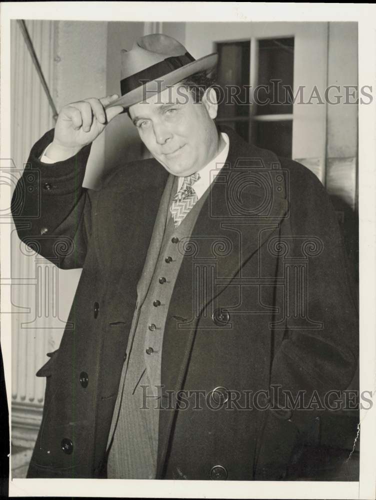 1941 Press Photo Wendell L. Willkie at the White House, Washington, D.C.- Historic Images