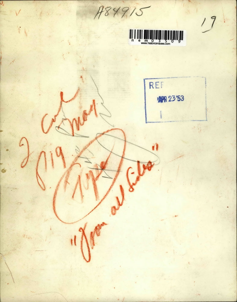 1953 Press Photo Quartet of UN Sabrejet pilots of USAF 51st Fighter.