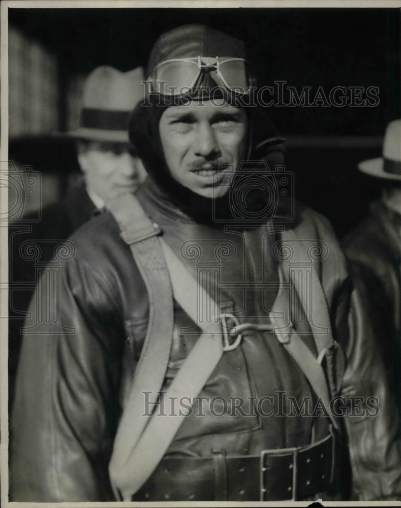1929 Press Photo St Mack E, North in military uniform