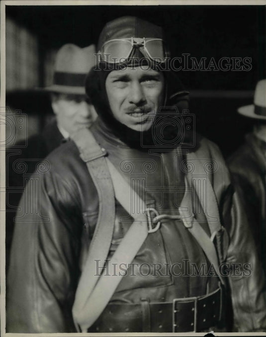 1929 Press Photo St Mack E, North in military uniform