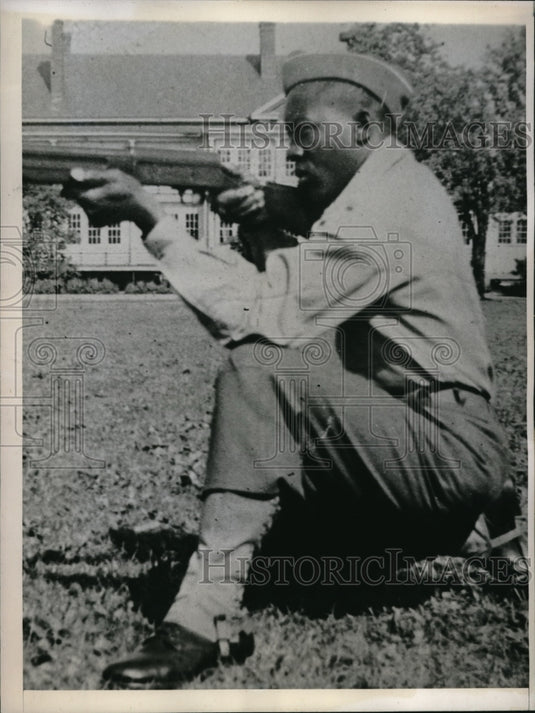 1944 Press Photo Clarence Hill, suspect in "Lover's Lane Murders" in Trenton NJ- Historic Images