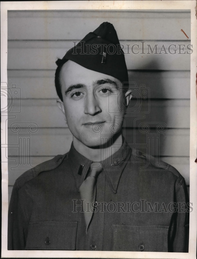Press Photo U.S. soldier Wolf von Otterstedt, nephew of a German major general