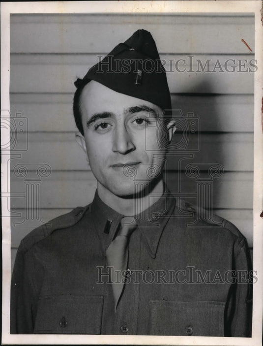 Press Photo U.S. soldier Wolf von Otterstedt, nephew of a German major general
