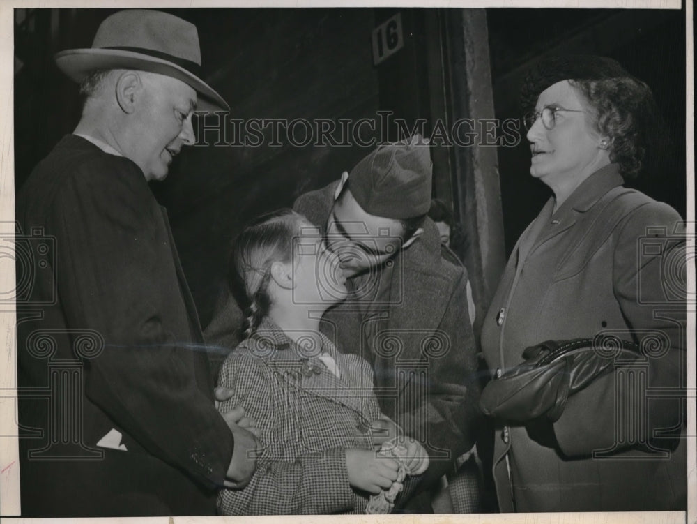 1945 Press Photo Liberated American prison from Cabanatuan Pvt. Samuel Horrocks