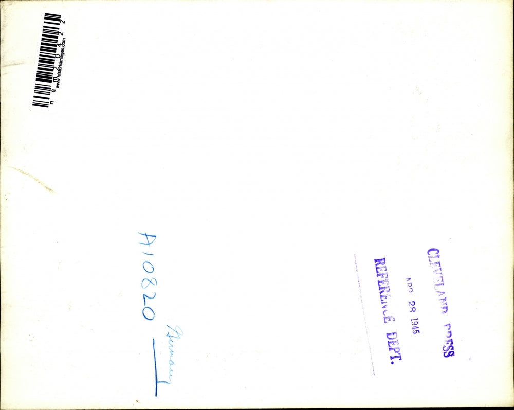 1945 Press Photo Bombs dropped by 9th U.S. Army Air Force in Germany,