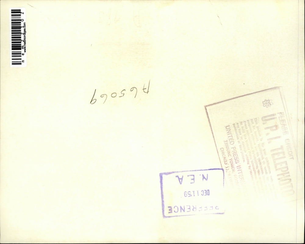 1959 Press Photo Sec.of Defense Thomas S.Gates with Joint Chief of Staff.