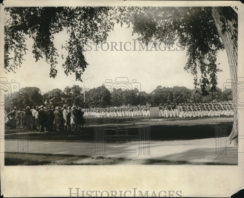 Load image into Gallery viewer, 1930 Press Photo Congressman and Senators from N.Y. visit U.S. Military Academy.
