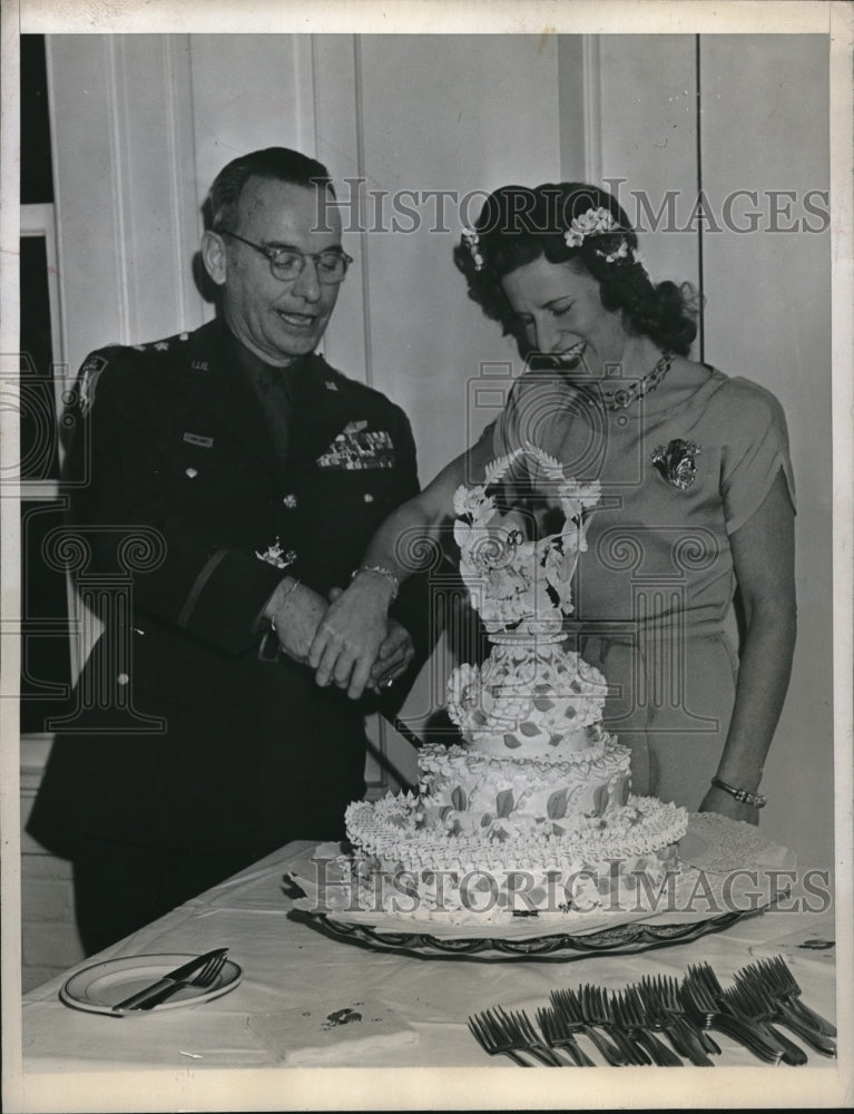 1945 Press Photo Lt. Gen. Lewis H. Brereton, Commanding General of the 3rd