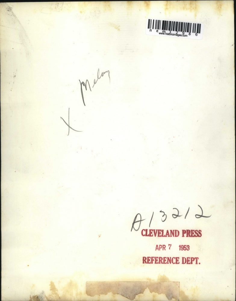 1953 Press Photo Field Marshal Viscount MOntgomery, General GS Meloy Jr