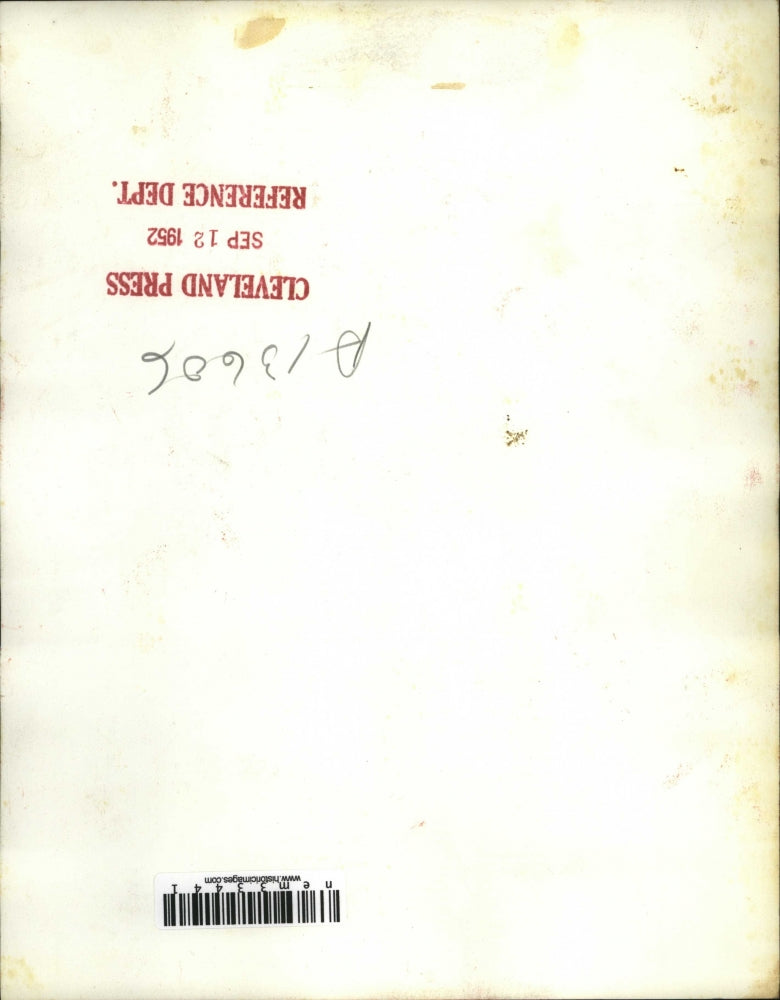 1952 Press Photo General Matthew Ridgway & telescope at Turkey Russia border