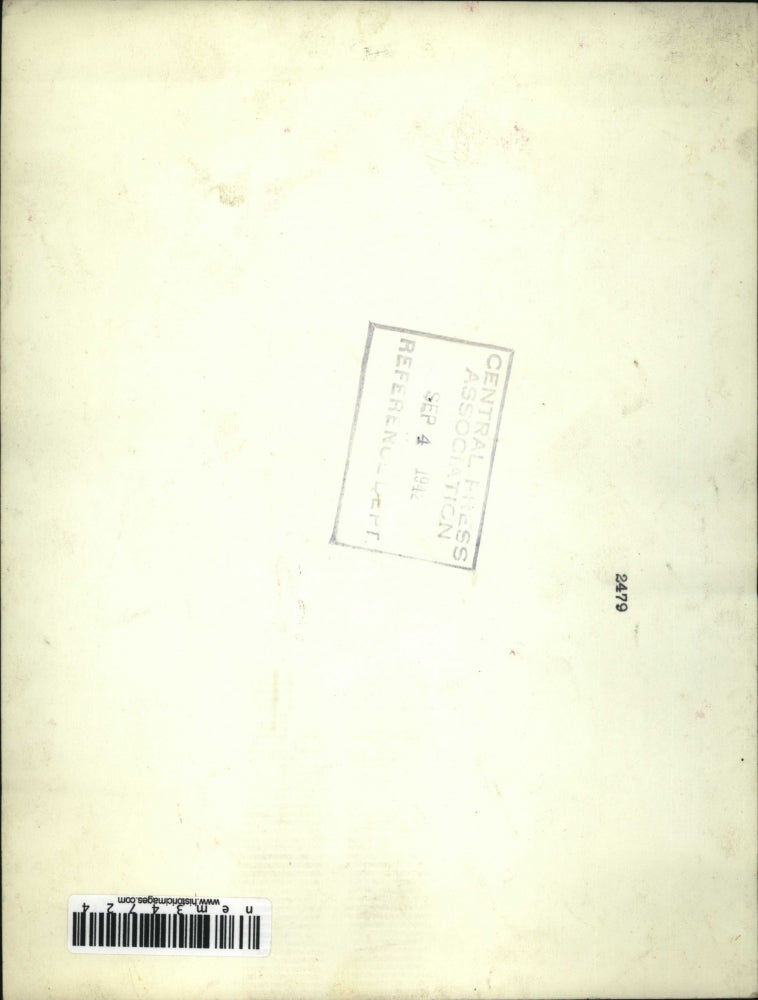 1942 Press Photo General Francisco Gomez Jordana Foreign Minister of Spain