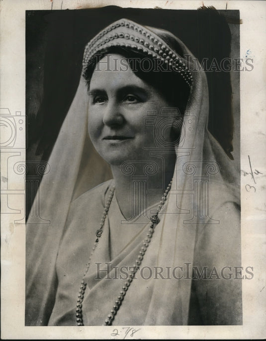 1939 Press Photo Queen Wilhelmina Ruler of 8 Million Netherlanders - nem35342