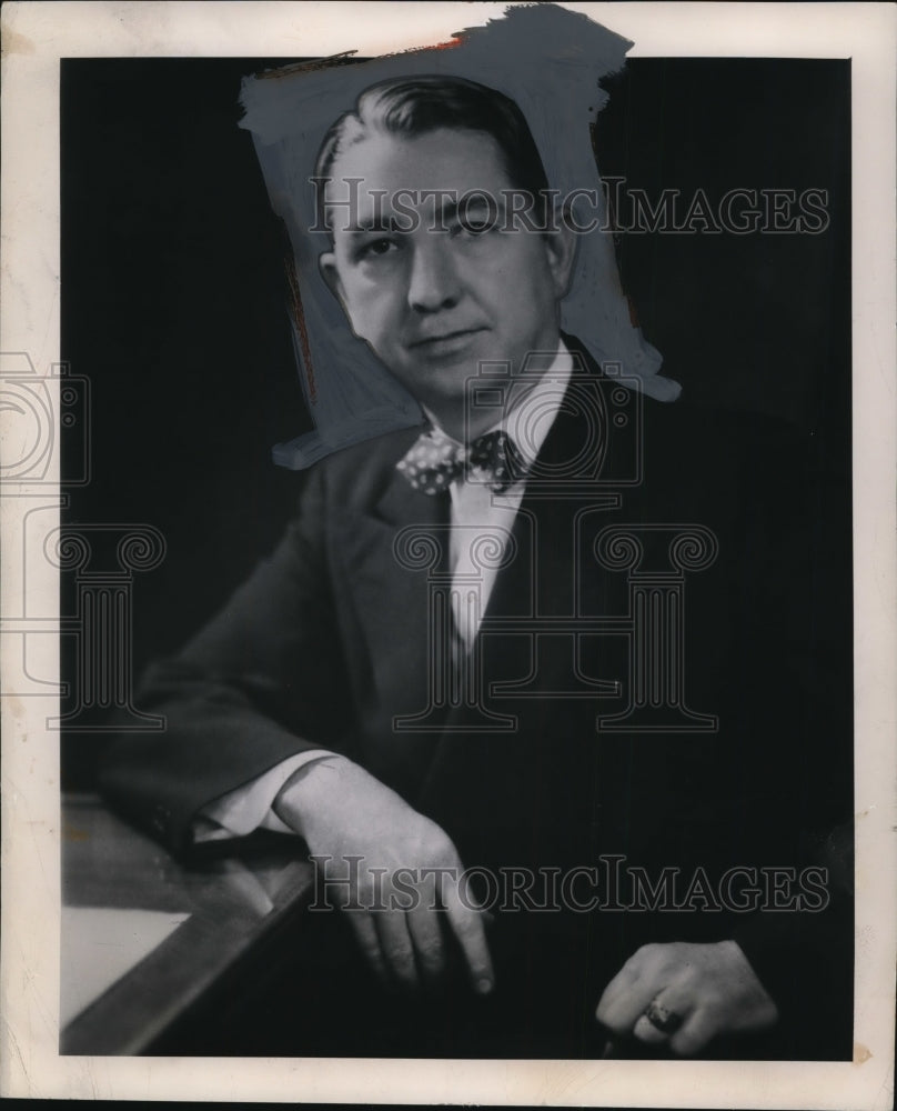 1954 Press Photo Tom C. Clark Associate Justice of the U.S. Supreme Court