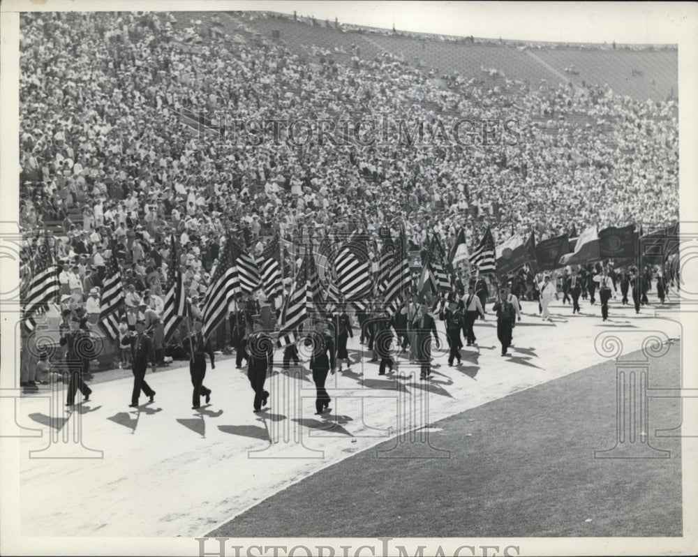 1938 Press Photo New York American Legion Parade - nem36755