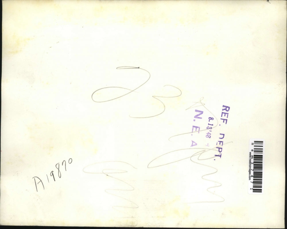 1948 Press Photo Marine Reservists of 1st 155mm Howitzer Battalion - nem37471