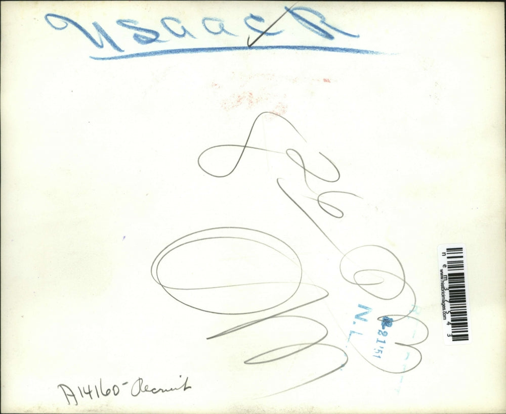 1951 Press Photo Alexander Miorowski swork in to US Air Force - nem37543