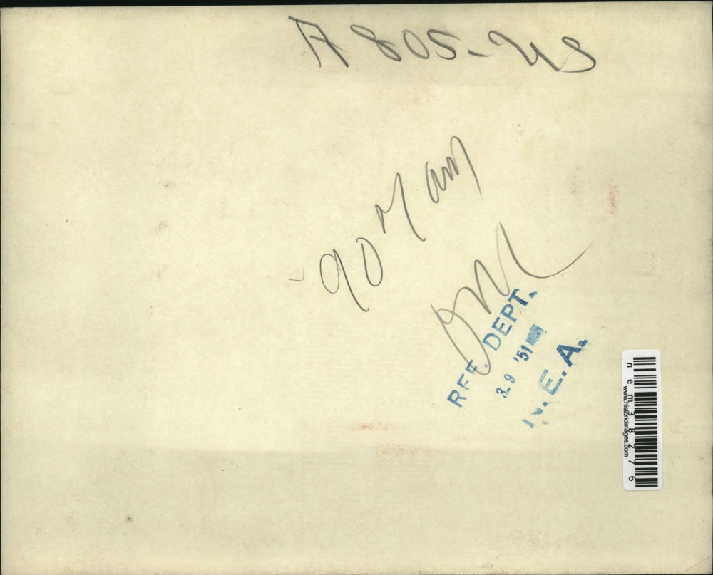 1951 Press Photo US Army Supply Corps in Snow in South Korea - nem38276