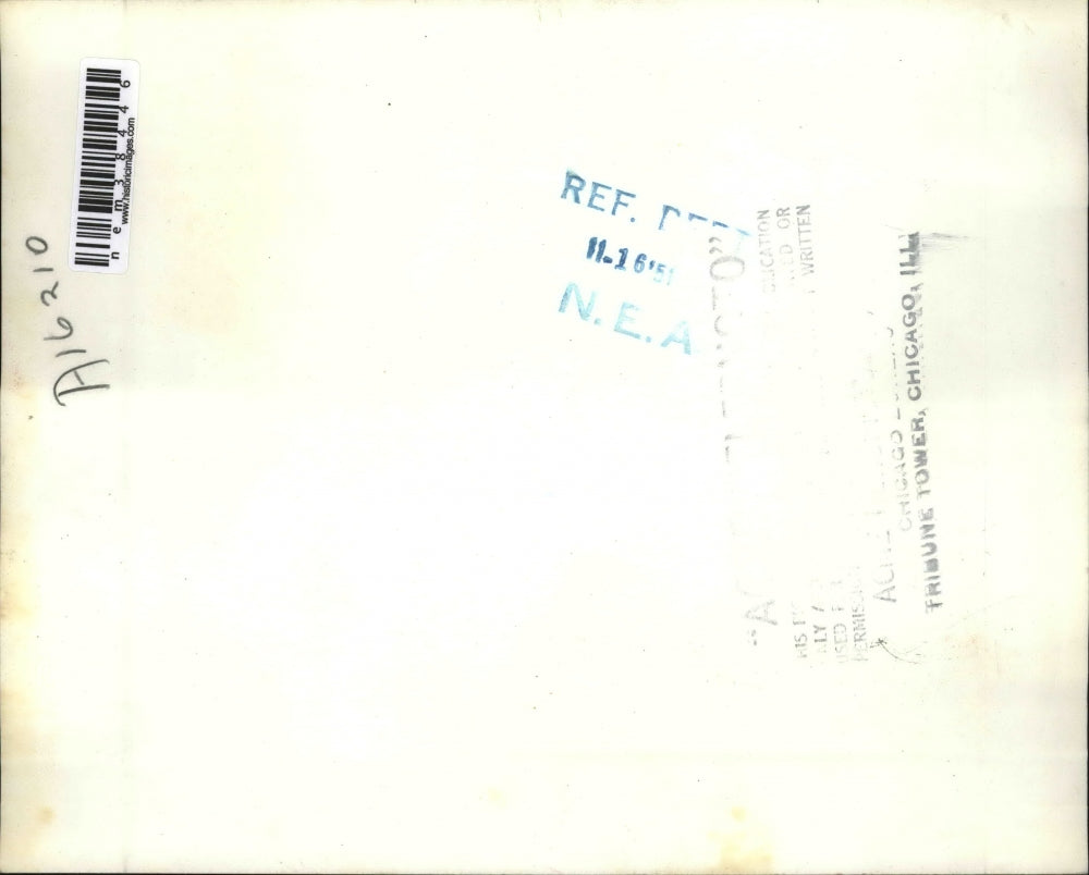 1951 Press Photo Gen Matthew Ridgway & C Turner Jay at Munsan Air Strip, Korea